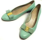 �����ꥢ�� ��������ȡ��� �ե��饬�� / Salvatore Ferragamo �������ܥ�쥶���ѥ�ץ� 6 1/2C(23.5-24cm����)(��ǥ�����)����š�