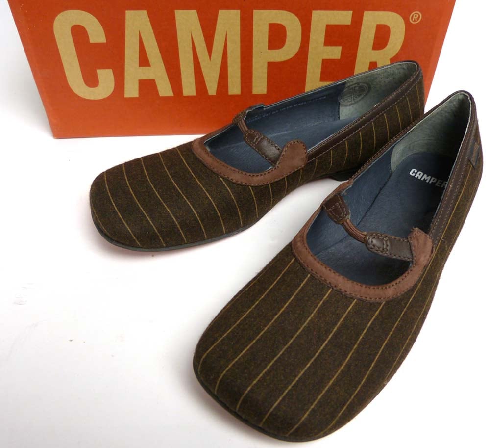 CAMPER / カンペール TWINS スクウェア パンプス シューズ 38