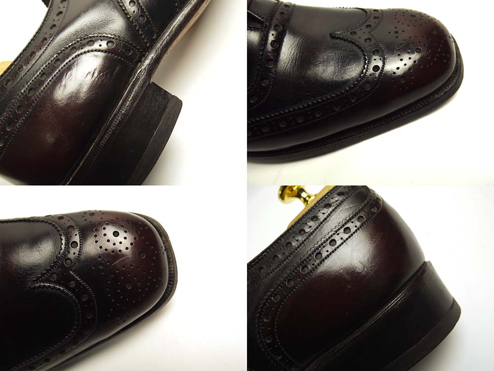 �ڴ�����1960-70s Lewis & Tbos. Saltz by J��M / Johnston & Murphy / ����󥹥ȥ�&�ޡ��ե��� �����󥰥��åץ��塼�� 8 1/2B/AA(25-25.5cm����)  (���)����šۡ�����̵���� 