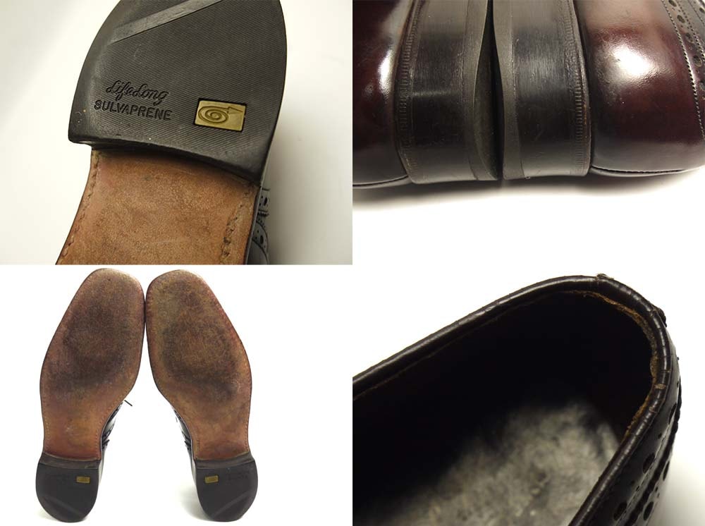 �ڴ�����1960-70s Lewis & Tbos. Saltz by J��M / Johnston & Murphy / ����󥹥ȥ�&�ޡ��ե��� �����󥰥��åץ��塼�� 8 1/2B/AA(25-25.5cm����)  (���)����šۡ�����̵���� 