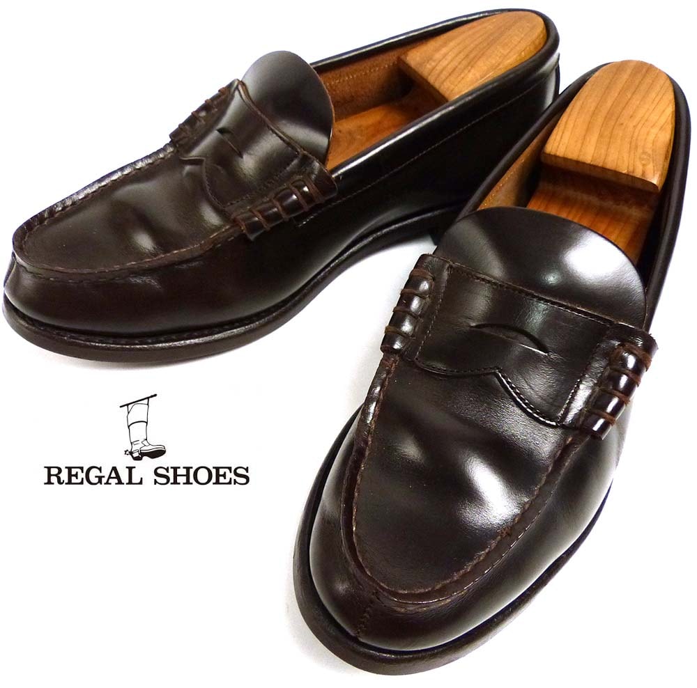REGAL / リーガル 2177 コイン(ペニー)ローファー 25 1/2EE(25.5