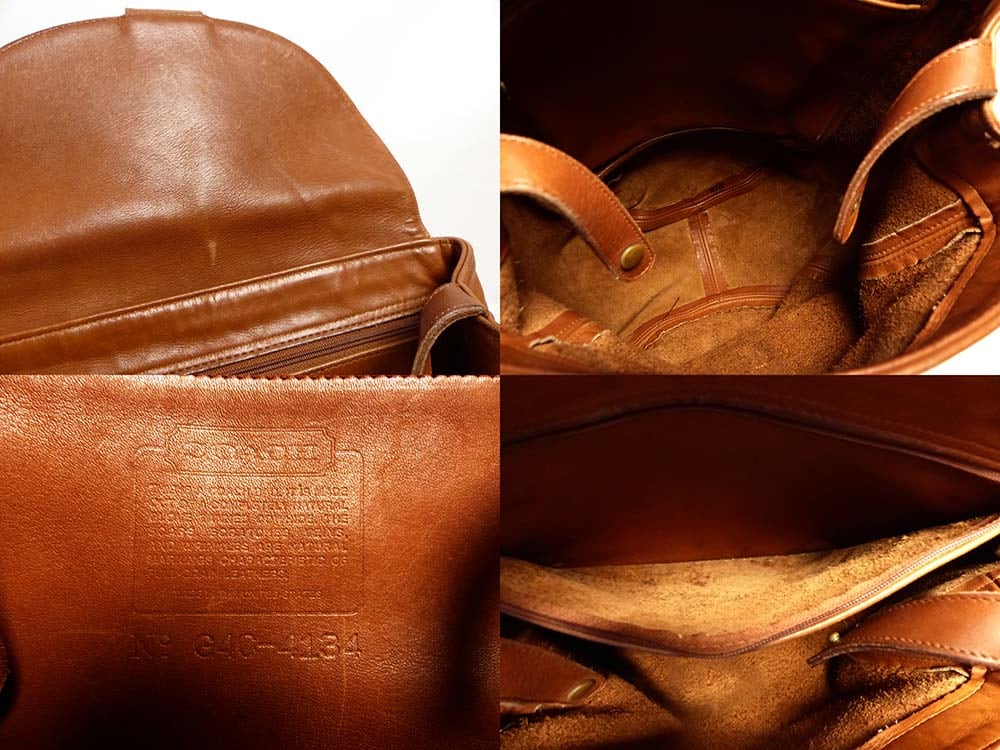 1980年代 USA製OLD COACH / オールドコーチ レザー リュック