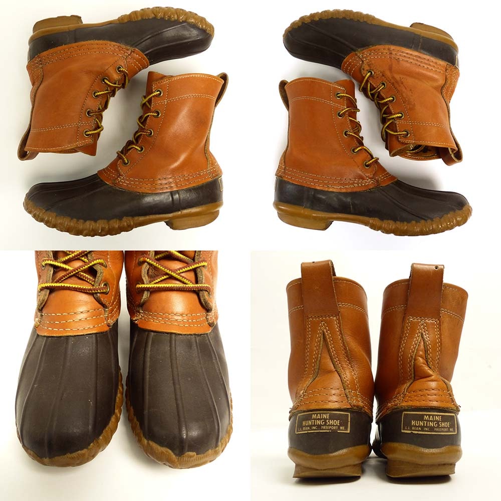 L.L.Bean - USA製 L.L.ビーン ビンテージ ビーンブーツ 良い味