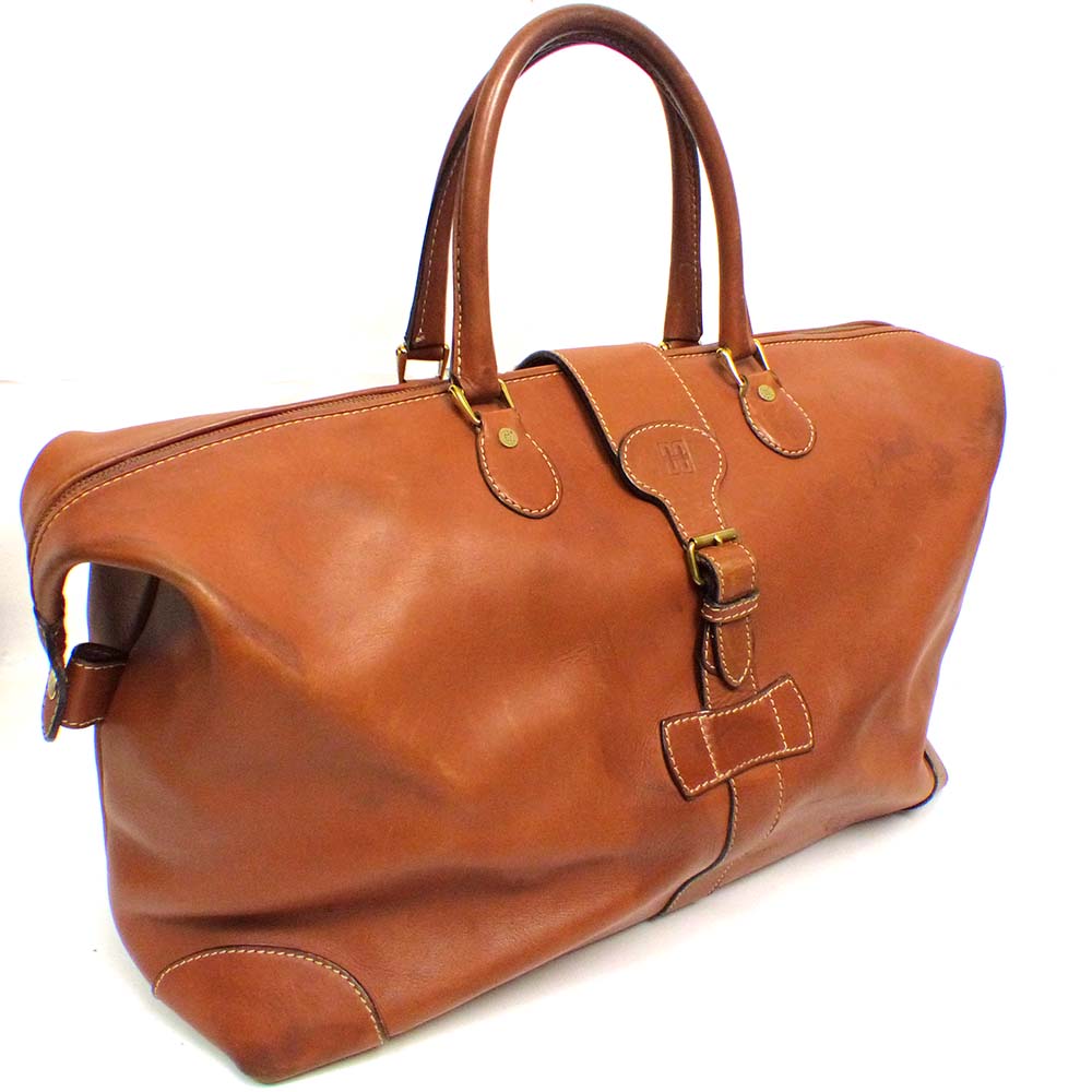 美品✨ DAKS LONDON ダックスロンドン　レザー　ダレスバッグ　鍵付き ダックスロンドン 未使用 訳あり 二層 ファスナークラッチバッグ