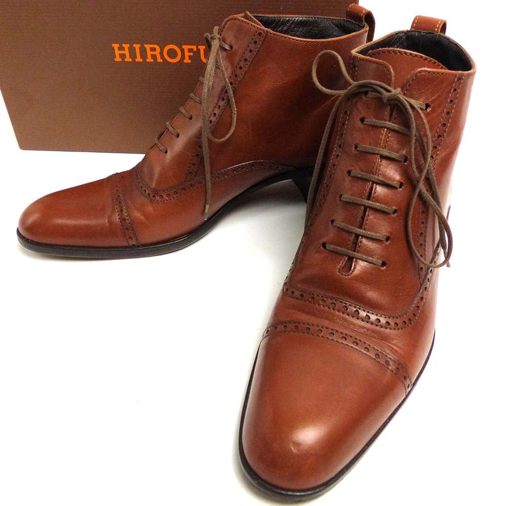 HIROFU / ヒロフ レースアップブーツ / ショートブーツ 22 1/2(22.5cm 