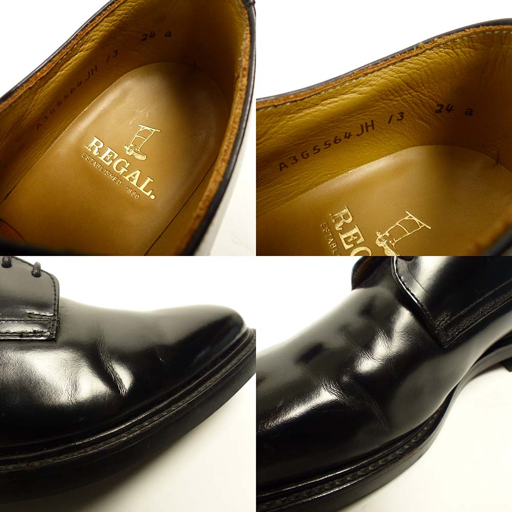 REGAL / リーガル JH13 プレーントゥシューズ 24(24cm相当)(メンズ