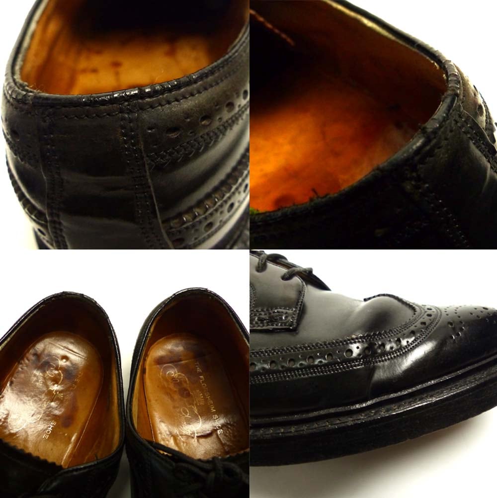 FLORSHEIM / �ե������㥤�� ����ڥꥢ�� �����ɥХ����  �����󥰥��åץ��塼�� 7 1/2E(25.5cm����)����šۡ�����̵����