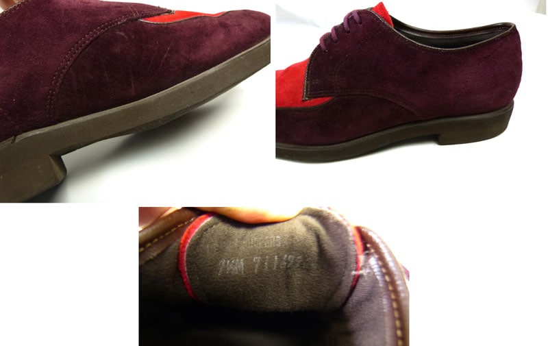 ハッシュパピー Hush Puppies 2トーンスエードシューズ 7 1/2(25～25.5 