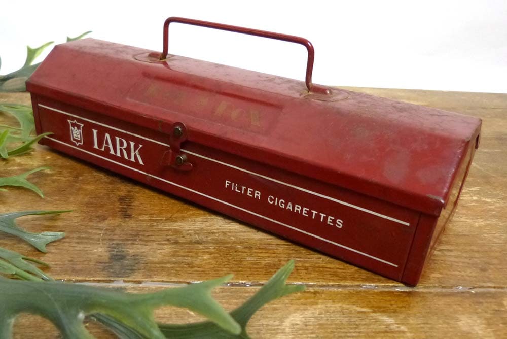 ☆工具箱 ツールボックス 道具箱 中古 赤☆ 希少昭和レトロ 赤ラーク