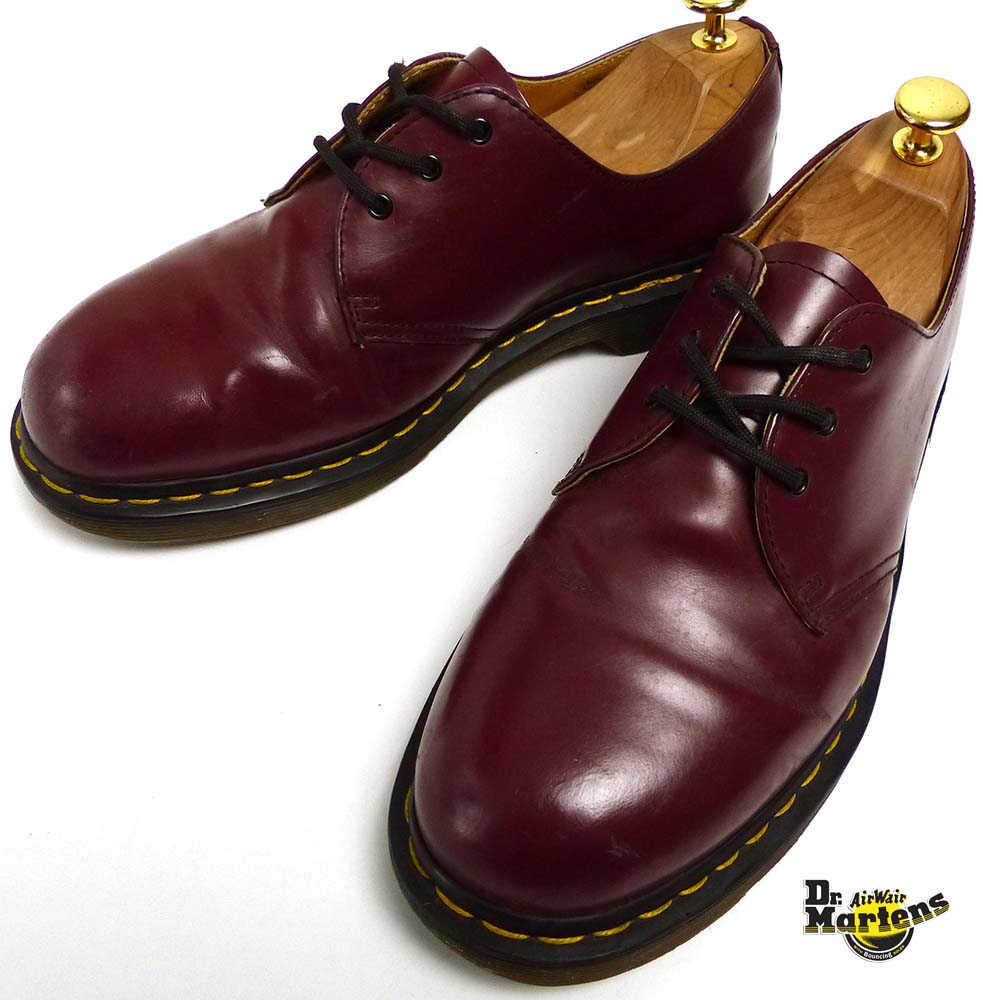ドクターマーチン3ホール　イングランド製 ドクターマーチン 希少サイズ イングランド製 3ホールUK11 30cm 中古