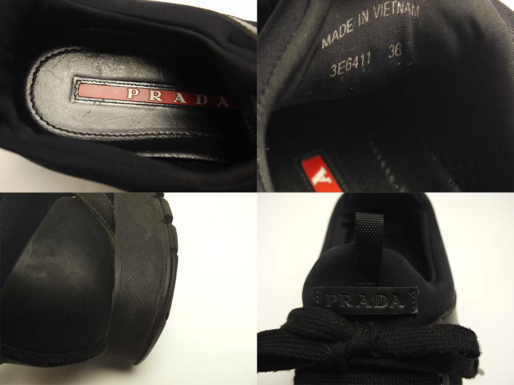 PRADA / �ץ�� 3E6411 �������å� ���ˡ����� 36(23cm����)(��ǥ�����)����šۡ�����̵����