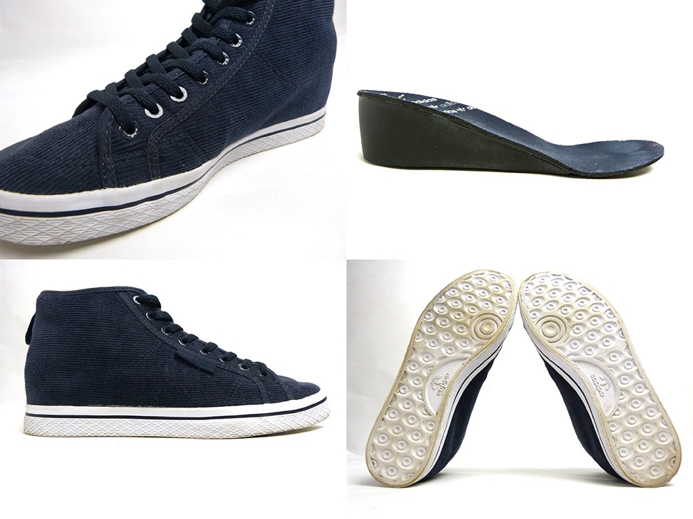 Adidas アディダスオリジナルス インヒール スニーカー Us7 1 2 24 5cm相当 レディース 中古 スニーカー ブランド中古革靴 ビンテージ雑貨の通販ならawesome アウソム