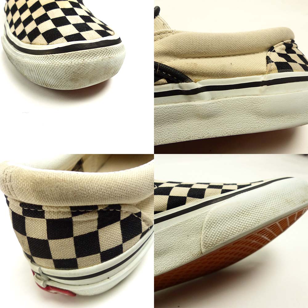 VANS / バンズ SLIP-ON / スリッポン チェッカーフラッグ スニーカー