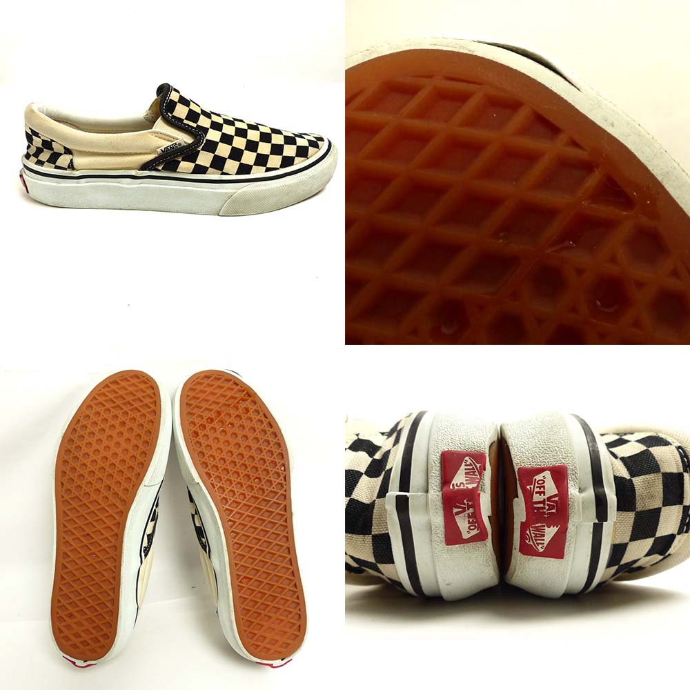 VANS / バンズ SLIP-ON / スリッポン チェッカーフラッグ スニーカー