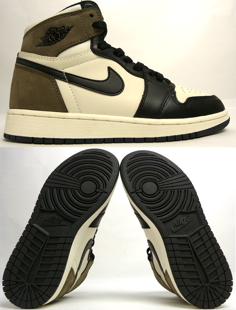 NIKE / ナイキ AIR JORDAN 1 RETRO HIGH OG エア ジョーダン 1 レトロ OG Dark Mocha ダークモカ  ボーイズ スニーカー　4.5Y(23.5cm相当)(キッズ・ボーイズ）【中古】【送料無料】　　-アンティーク雑貨・中古革靴の通販サイトのAwesome