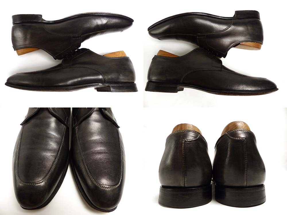 イタリア製 Trading Post by Almas トレーディングポストby アルマス Uチップシューズ 40(25cm相当)(メンズ