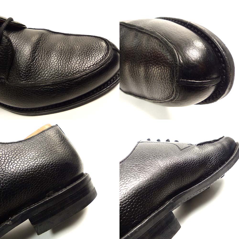 美品】スペイン製 Berwick / バーウィック 2369 シボ革 Uチップ