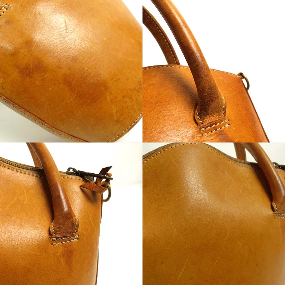 【良品】BREE　トートバッグ　ハンド　レザー　バッグ　0790 BREE / ブリー 本革レザー トートバッグ / ハンドバッグ【中古
