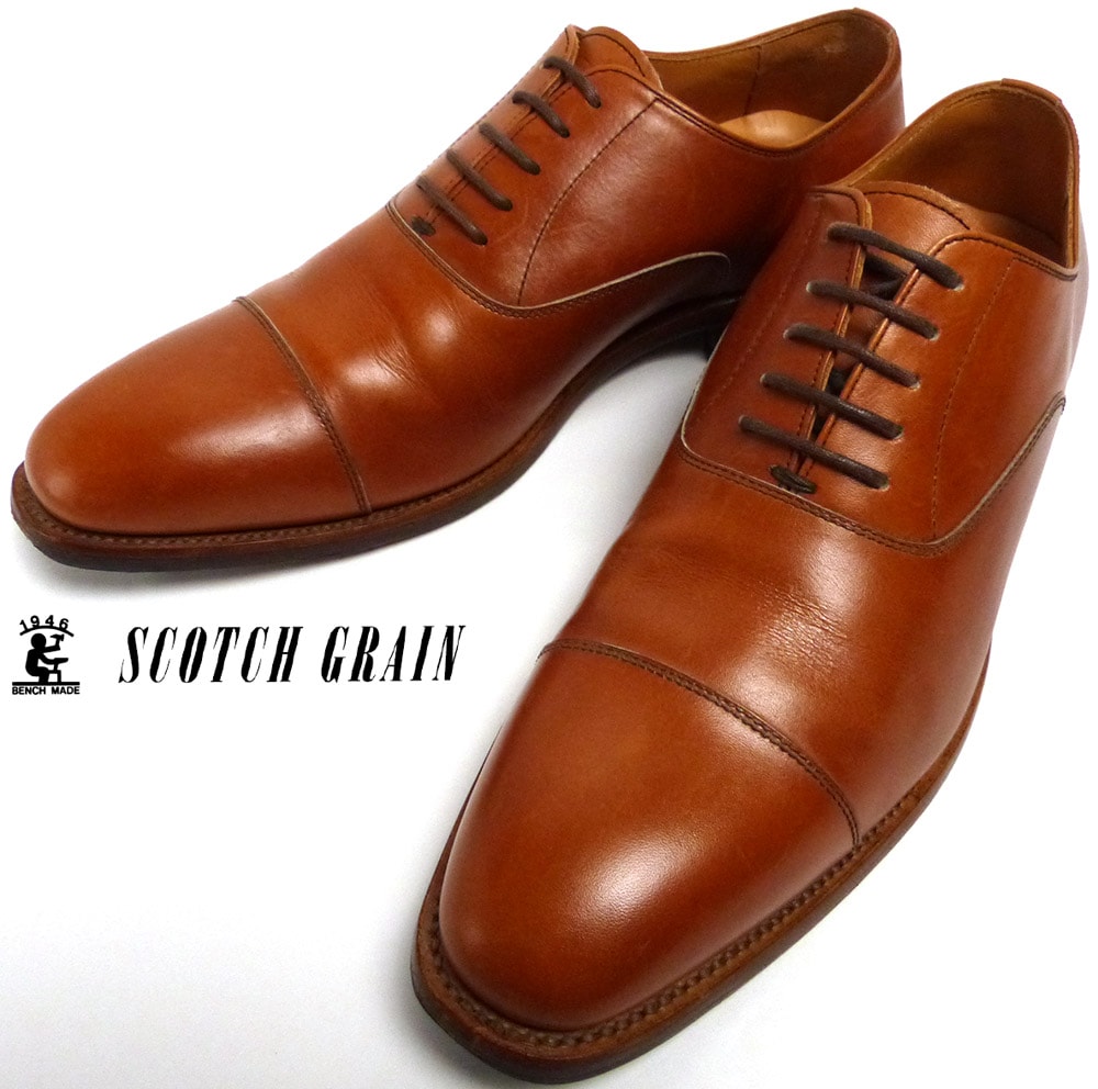 SCOTCH GRAIN /スコッチグレイン H-9046 ストレートチップシューズ 24 