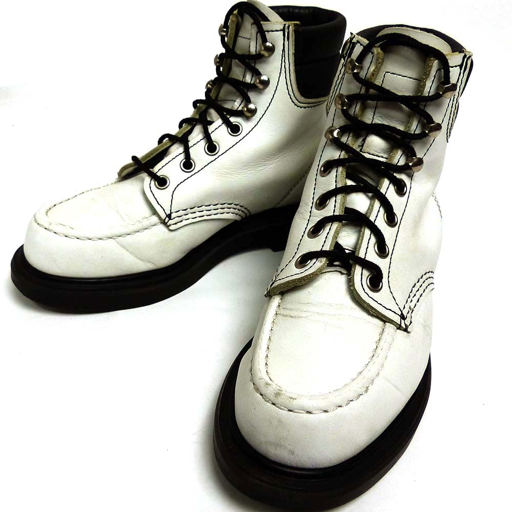 REDWING / レッドウィング 8808 ホワイト モックトゥ 編み上げ ブーツ