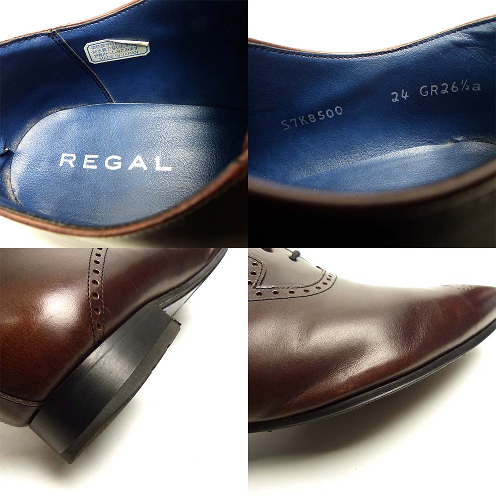 REGAL / リーガル 24GR プレーントゥシューズ　26 1/2 REGAL / リーガル 24GR プレーントゥシューズ 26 1/2(26.5cm相当