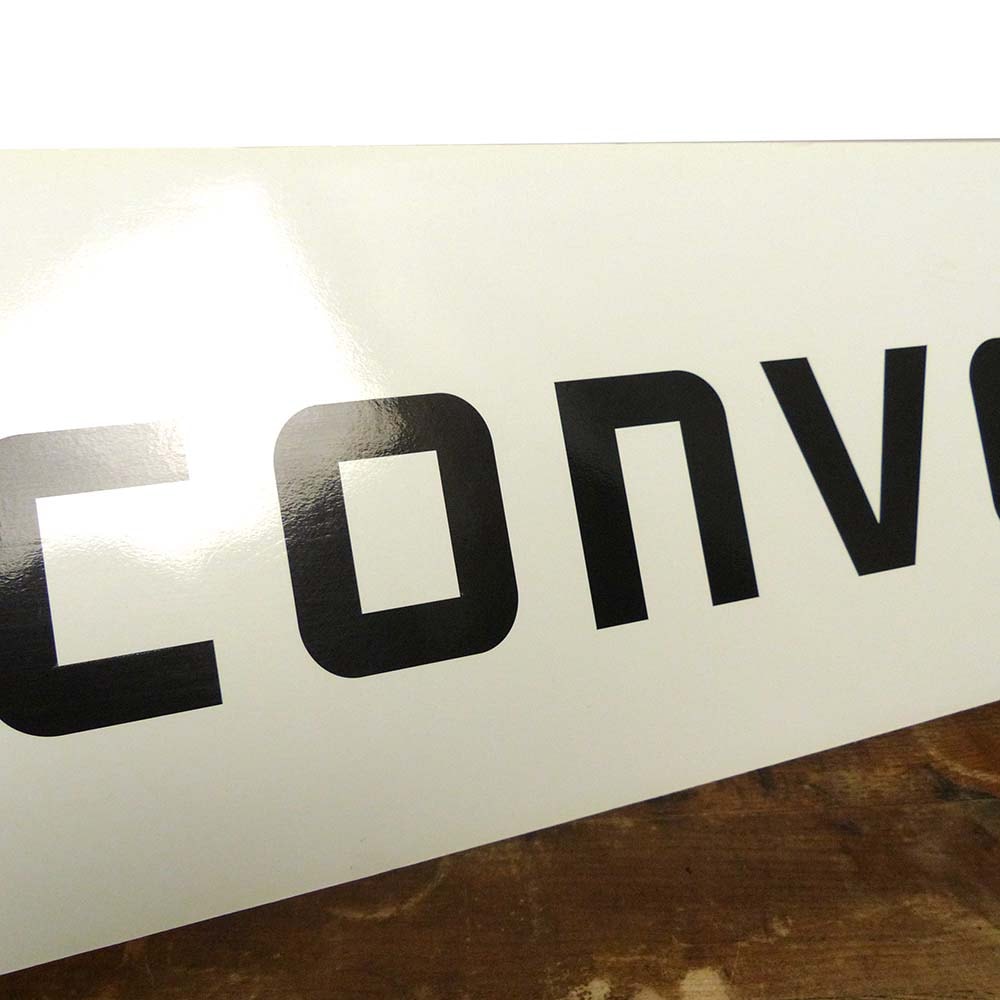 CONVERSE - CONVERSE / コンバース ディスプレイ プレート/ 看板/　バナー 希少】CONVERSE / コンバース ディスプレイ プレート/ 看板