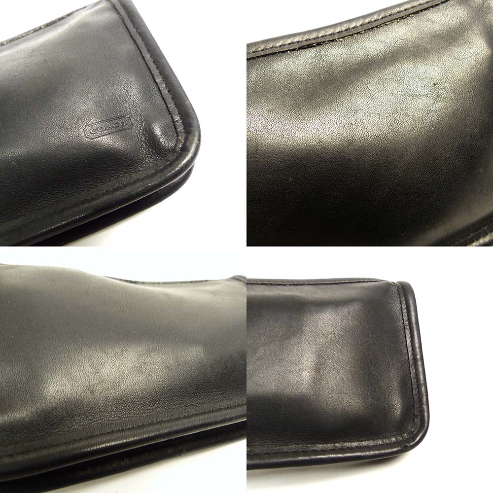 オールドコーチ / Old Coach レザー ポーチ /マルチケース 【中古