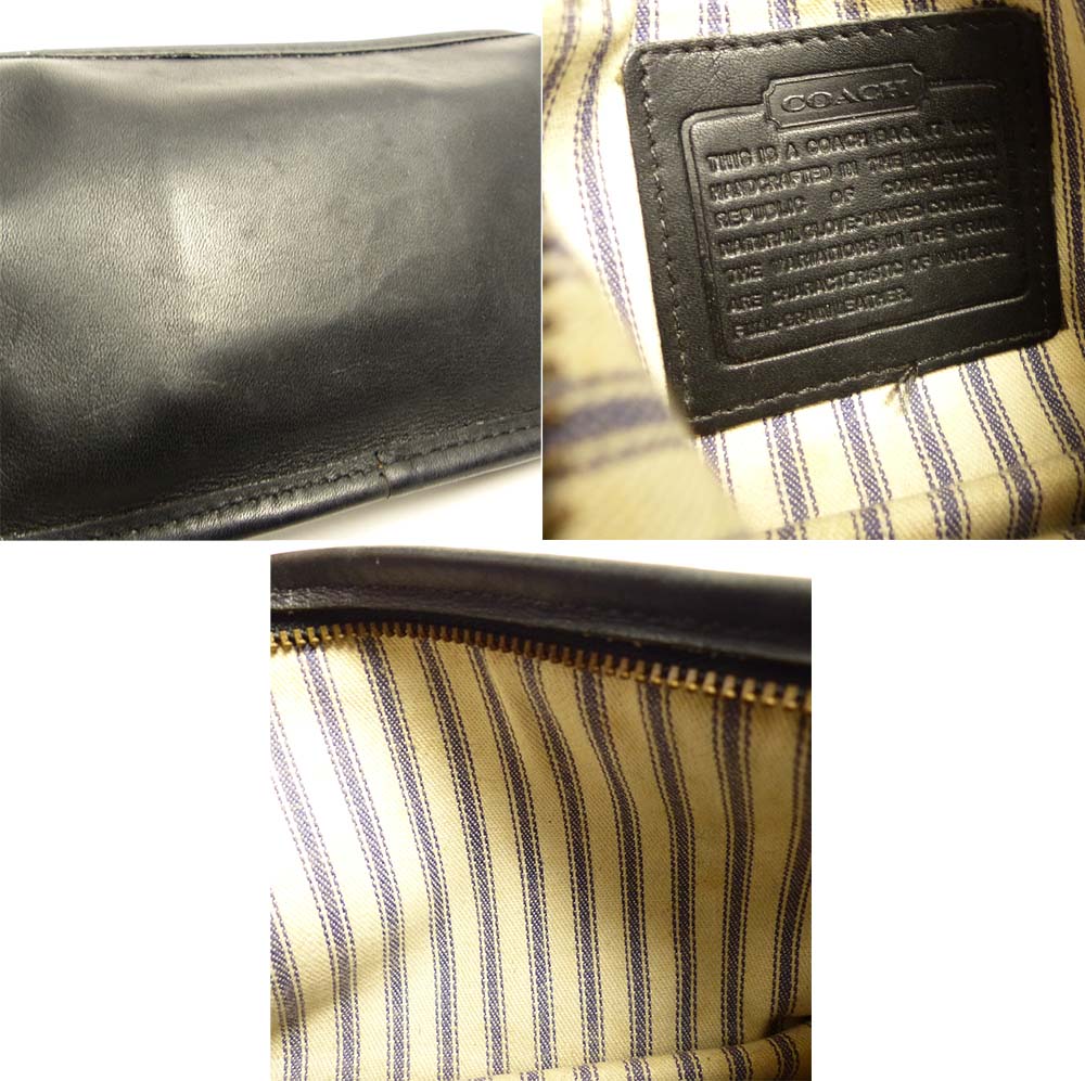 オールドコーチ / Old Coach レザー ポーチ /マルチケース 【中古