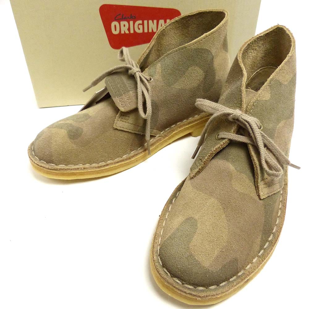 ★値下げしました★Clarks　デザートブーツ迷彩 Clarks デザートブーツ カモフラ size26.5/クラークス 1002 | USED