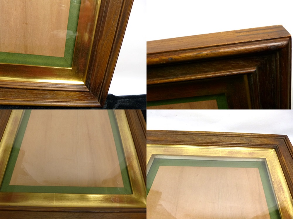 額縁　ヴィンテージ　金箔　アンティーク　古道具　木製　フレーム　インテリア 楽天市場】額縁 Vintage Wooden Frame ウッドフレーム