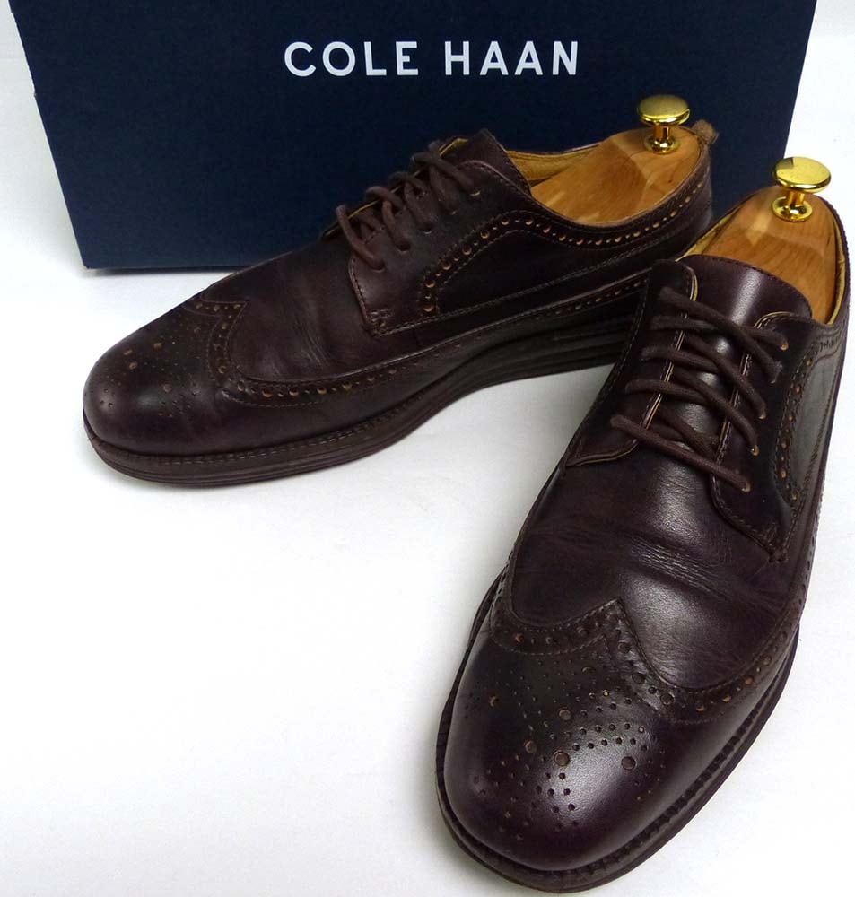 COLE HAAN ウィングチップ ブラック ORIGINALGRAND 軽量（COLE HAAN 