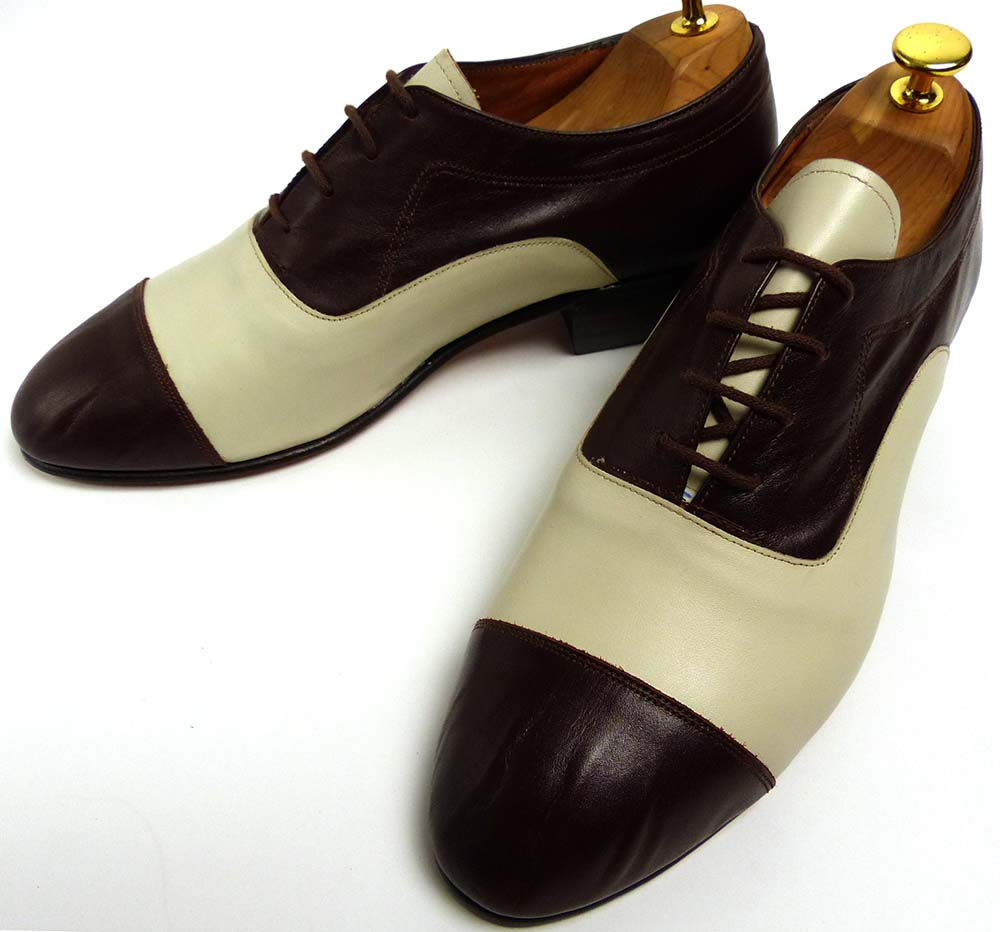 本革 DARCOS 2トーン スペクテイターシューズ /ダンスシューズ (25.5