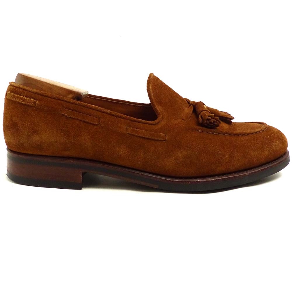 スペイン製 YANKO / ヤンコ 10108 スエード タッセルローファー UK6 1