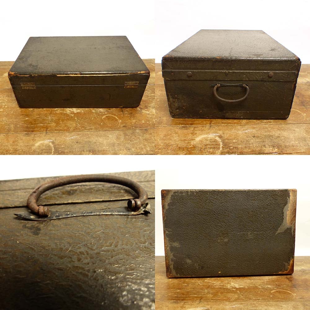 アンティーク ウッドボックス トランク 1930-40's ヴィンテージ ウッド トランク - アンティーク