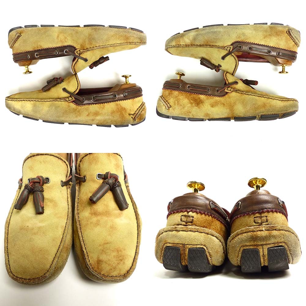 ꥢ Berluti / ٥åƥå ե / ɥ饤ӥ󥰥塼 8(27-27.5cm)()š̵ۡ