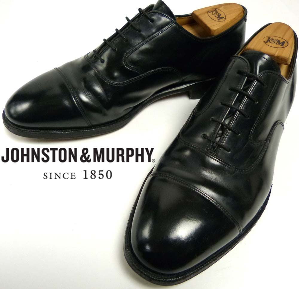 ジョンストン＆マーフィー キャップトゥシューズ27.5cm ジョンストン&マーフィー Johnston ＆ Murphyキャップトゥシューズ 8 1