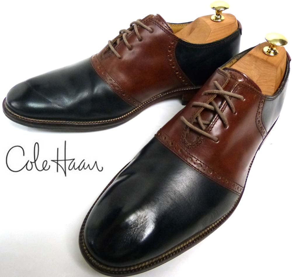 COLE HAAN コールハーン レザー サドルシューズ 8M(26cm相当)( メンズ 