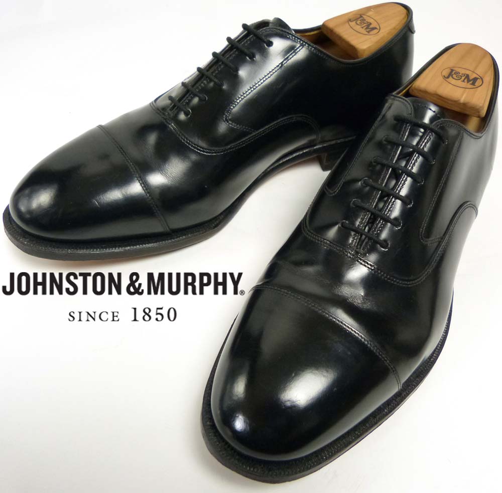 ジョンストン&マーフィー Johnston ＆ Murphy キャップトウシューズ US