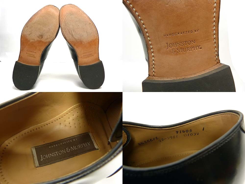 ジョンストン&マーフィー Johnston ＆ Murphy キャップトウシューズ US