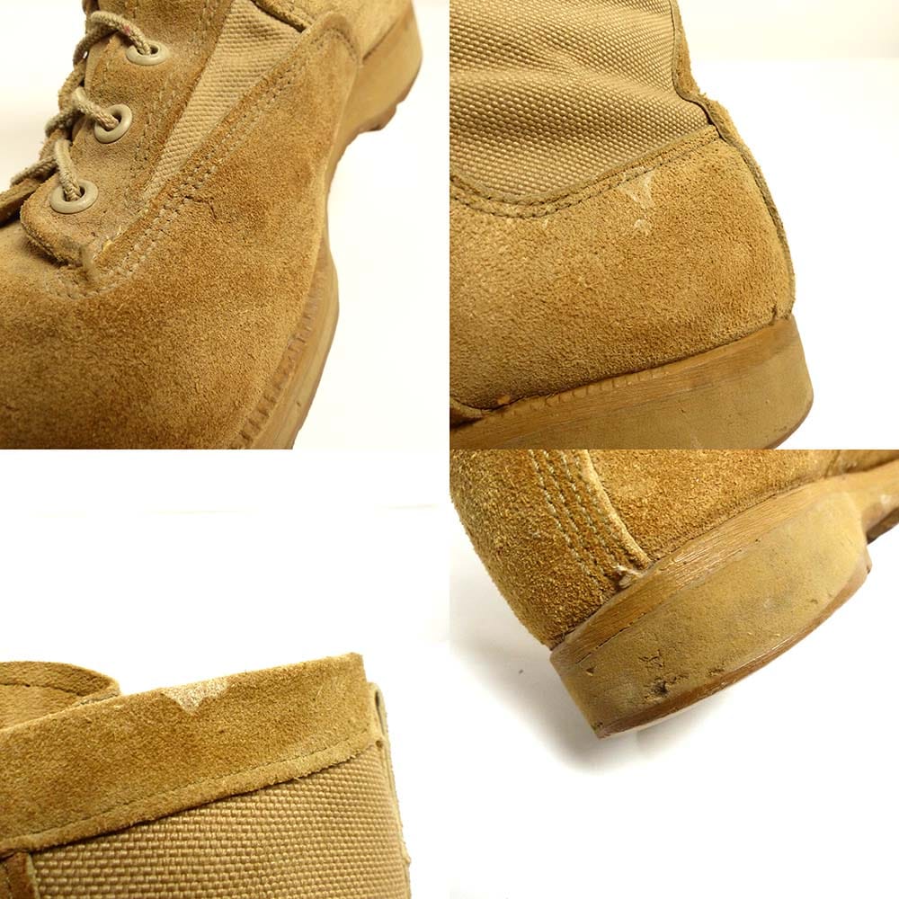 USA製 米軍 BELLEVILLE スエード×ゴアテックス コンバットブーツ 9W