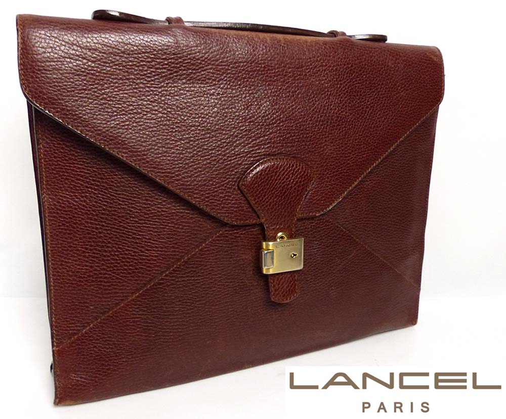 LANCEL　パリス ビジネスバッグ LANCEL PARIS / ランセル レザービジネスバッグ / ブリーフケース