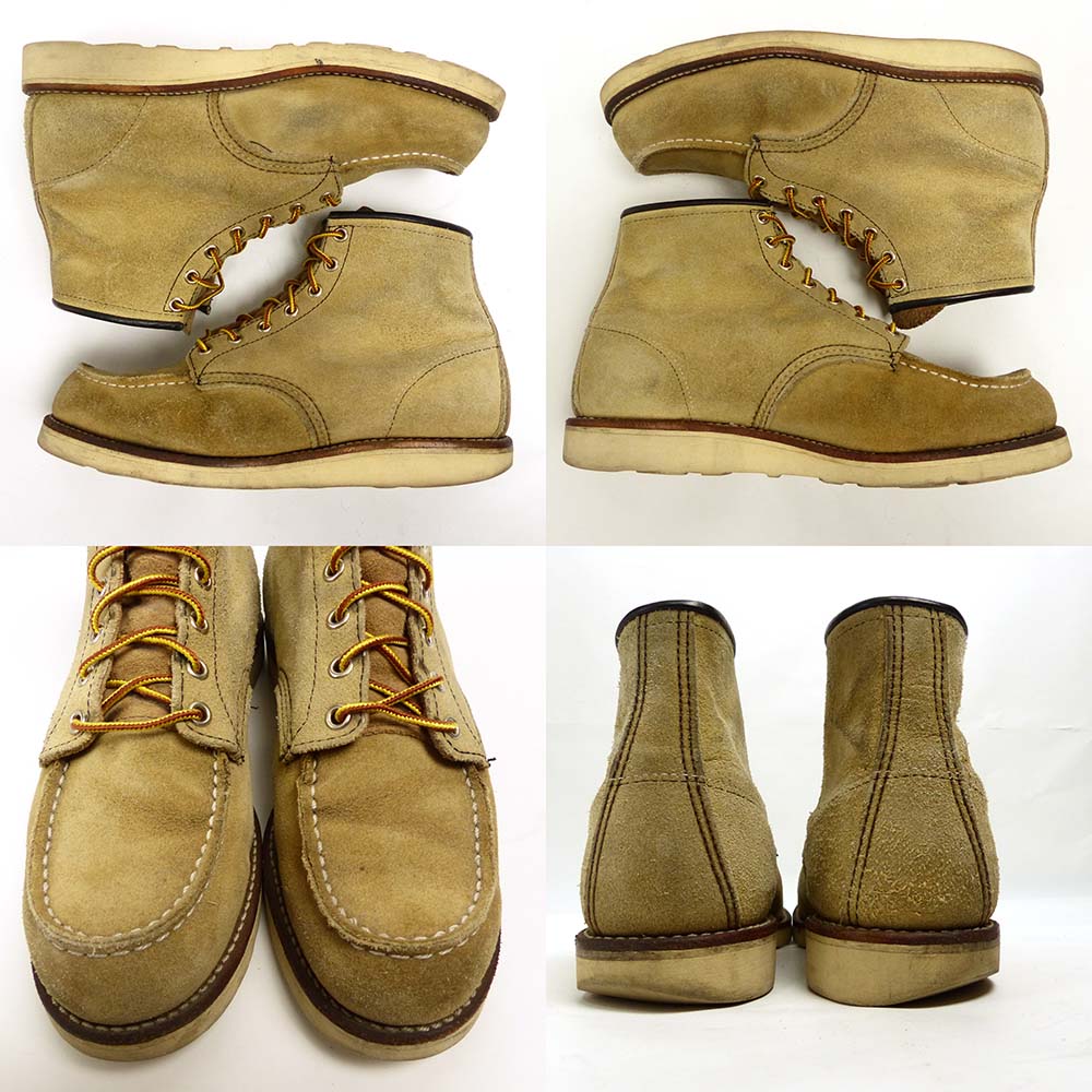 ア*ス様 Redwing レッドウィング 8173 スエード モックトゥ　ブーツ 4.5E 良品 羽タグ 00年】レッドウィング 8173 スエード アイ