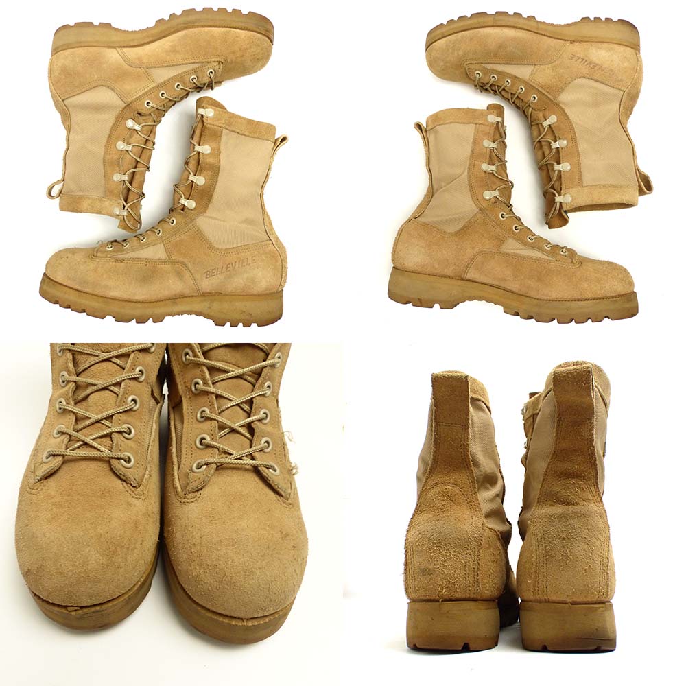 Belleville ICWT ミリタリーブーツ USA製 米軍 BELLEVILLE ICWT スエード×ゴアテックス コンバットブーツ
