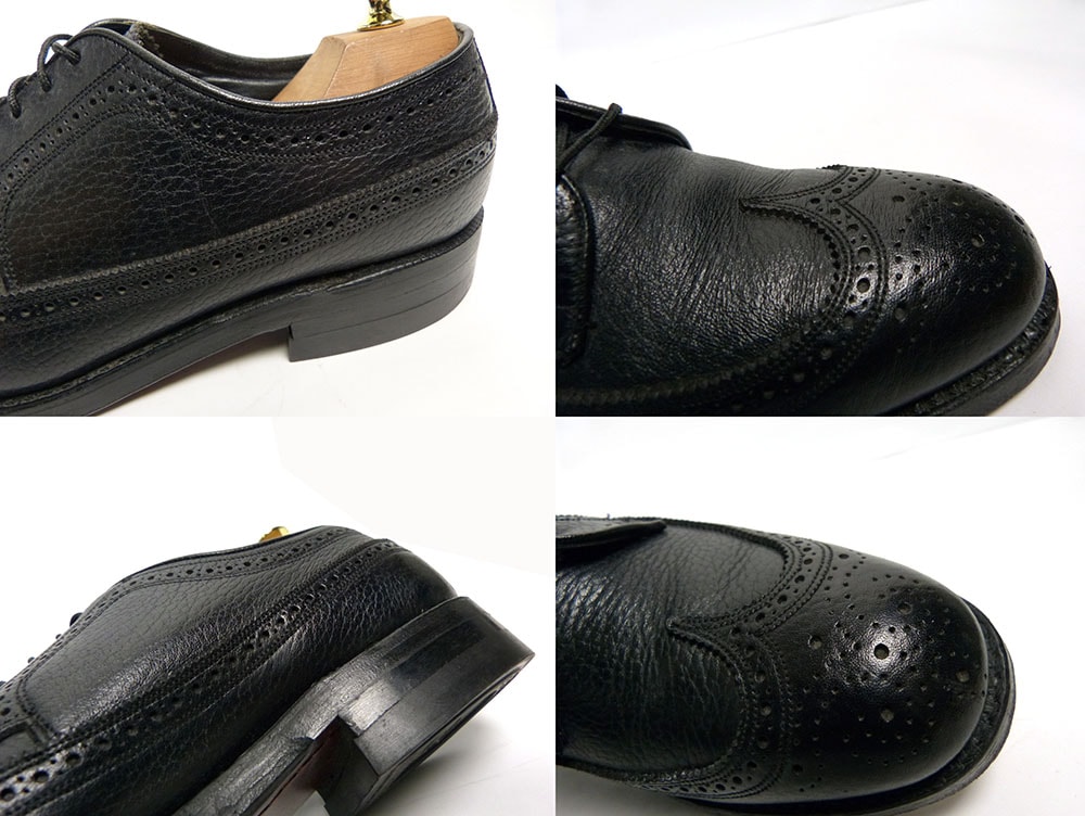 eiger1972♪フローシャイムメダリオン 10A ウイングチップ シボ eiger1972様専用♪フローシャイムメダリオン 10A ウイングチップ