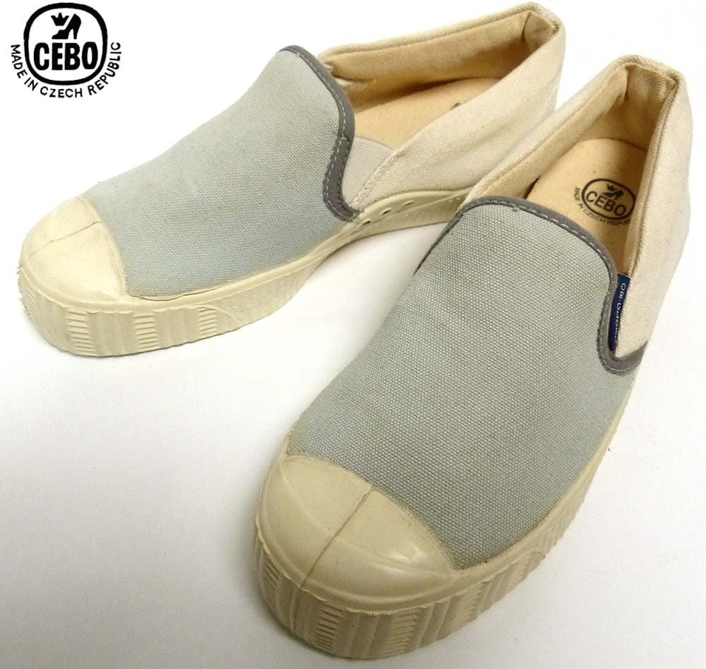 ブランドキャンバス｜新品・未使用品 未使用】CEBO / セボ キャンバス スリッポン / スニーカー 36