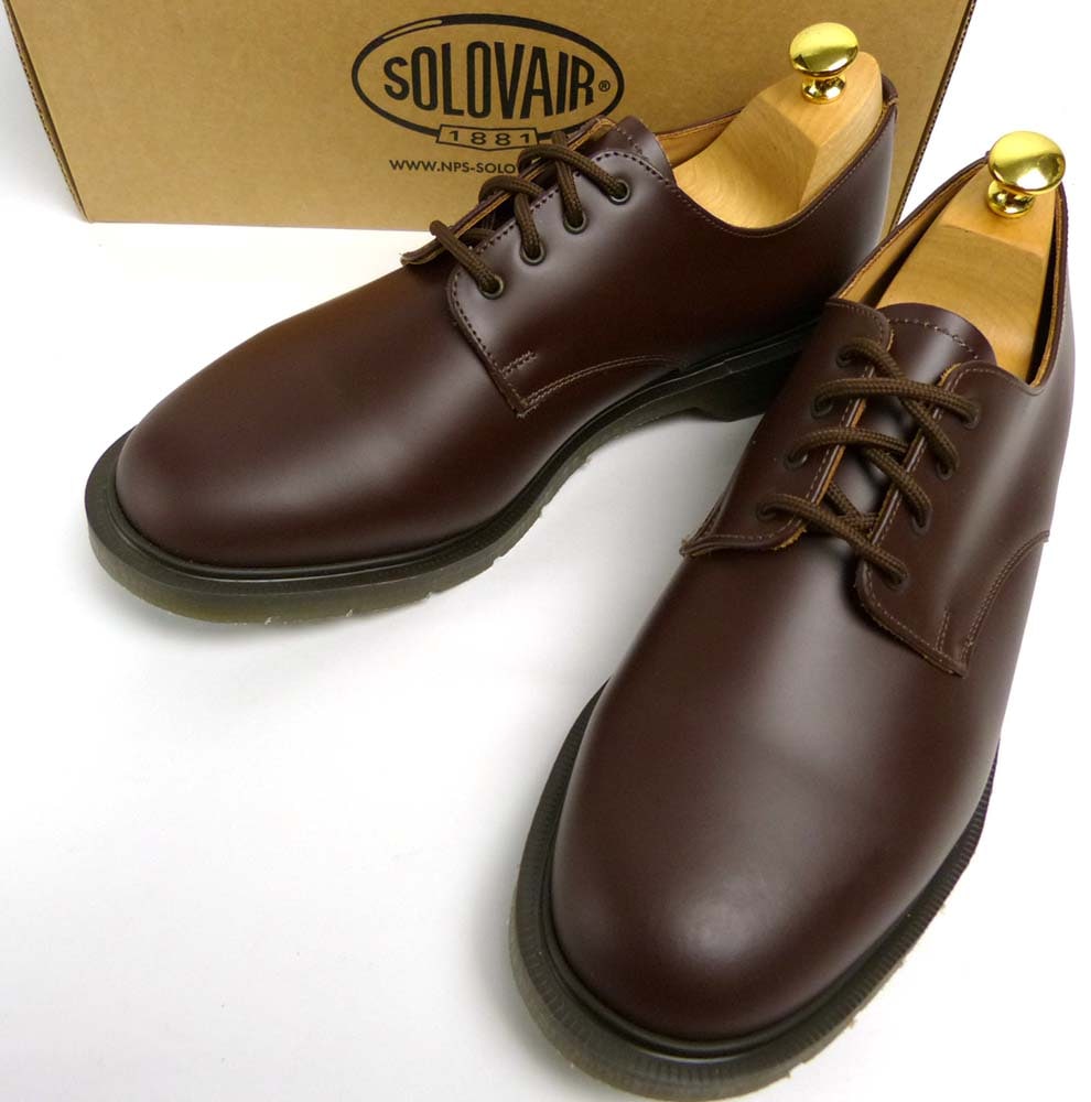 未使用】英国製 Solovair / ソロヴェアー 4Eye Gibson Shoe