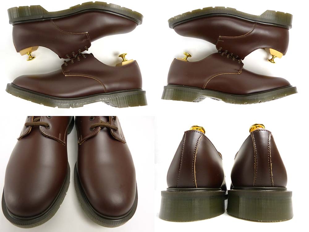 未使用】英国製 Solovair / ソロヴェアー 4Eye Gibson Shoe プレーン 