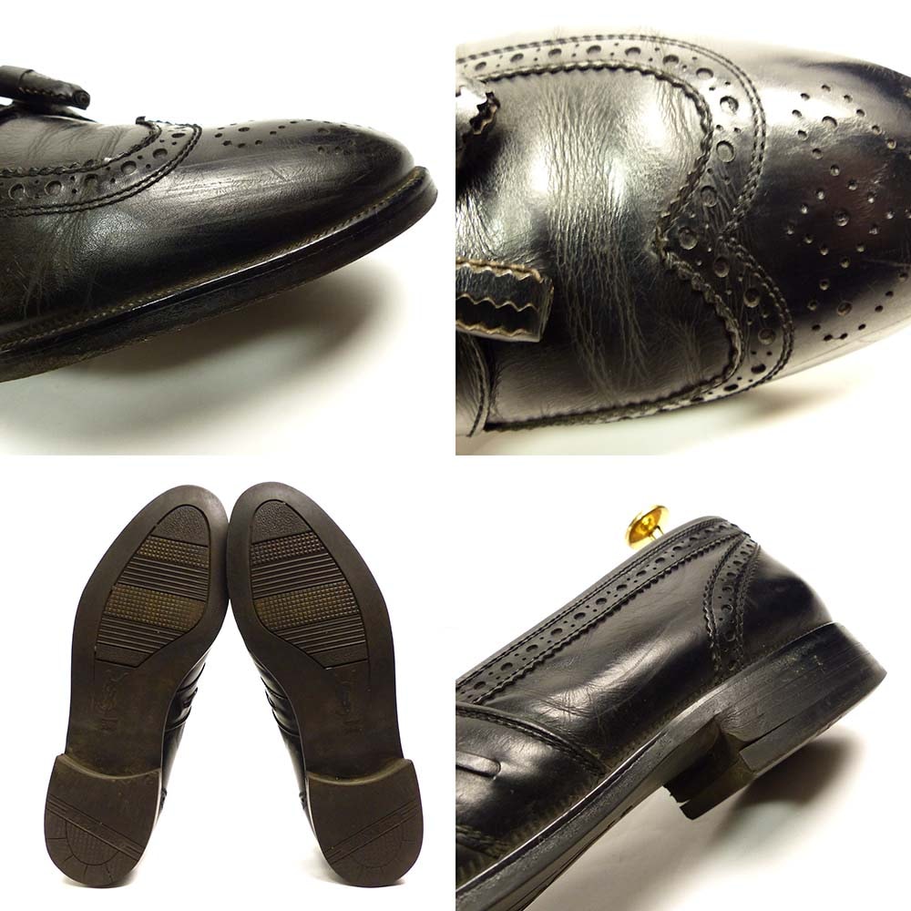 極美品✨ Yves Ssaint Laurent タッセルローファー ブラック 楽天市場】【Yves saint Laurent】イヴサンローラン タッセル