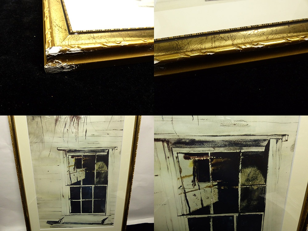 アンドリュー・ワイエス/ Andrew Wyeth「West Window」ポスター額装