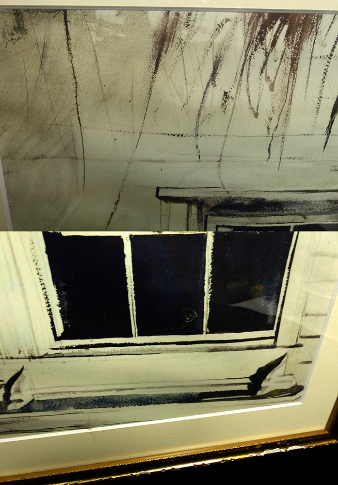 アンドリュー・ワイエス/ Andrew Wyeth「West Window」ポスター額装